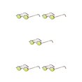thumbnail image 2 of ZheElen Punk Rock Fashion-Proof pour Hommes et Femmes Lunettes de Protection Rondes UV400 C10 5Set, 2 of 6