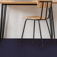 thumbnail image 2 of 50pcs Self Adhesive Carpet Squares 11.8 x 11.8 Inches Reusable Non Slip Black Floor Tiles for Bedroom Hotel Mall Home Decor, 2 of 10
