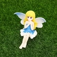 thumbnail image 4 of 8 Pieces Miniature Fairy Garden Accessories Small Fairy Figurines Hand Painted Fairies Figures Girl Fly Wing Figurines for Car Decor Fairies Garden Flower Pot Birthday Cake Topper, 4 of 6
