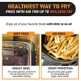 thumbnail image 5 of Gourmia Air Fryer Black (8 Quart), 5 of 5