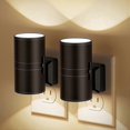 thumbnail image 1 of 2 Pack Night Lights Plug into Wall, Dimmable Night Light Plug in, Modern Night Lights with Dusk to Dawn Light Sensor, Soft White Adjustable Brightne, 1 of 5