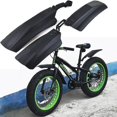 thumbnail image 1 of Exquisite Snow Bicycle Mudguard 20 Inch 26inch Fat Bike Fender 2pcs Front Rear Mud Guard For Fatbike Bikes Cycling Bicycle Fenders, 1 of 4
