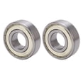 thumbnail image 1 of 2Pcs Double Rubber Sealed Ball Bearing Low Noise High Temperature Resistant Deep Groove Ball Bearing, 1 of 8