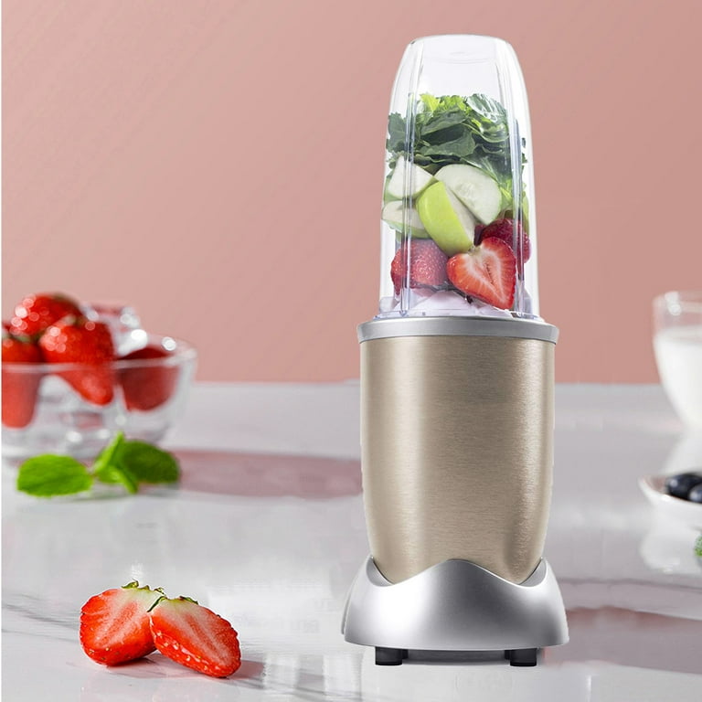 VAVSEA 3-in-1 Smoothies Blender, 11 Pcs Countertop Blender for Shakes and  Smoothies, BPA Free ,Silver Gray