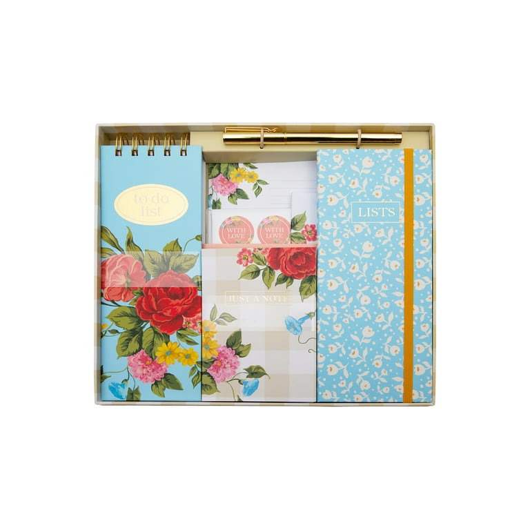 The Pioneer Woman Sweet Rose 60-Piece Stationery Set