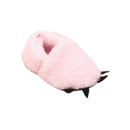 

Tenmix Baby Walking Shoe Faux Paw Winter Warm Shoes Slip On Fleece Boots Fluffy Sock Slippers Infant Cute Multi Colors Socks Boot Light Pink 0-6 months
