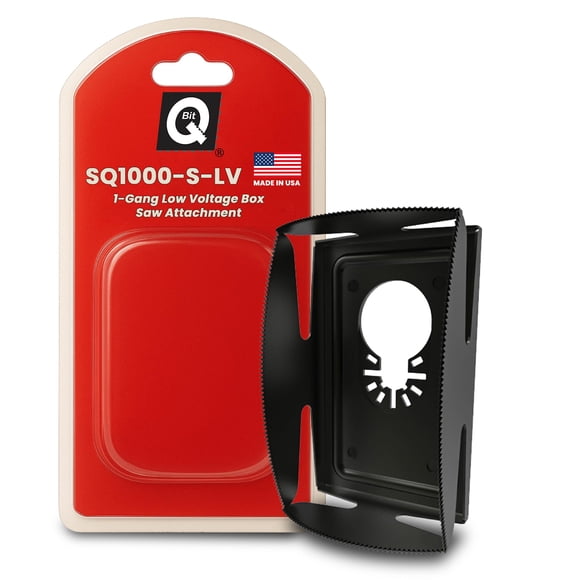 Hoja de sierra Q bit SQ1000-S-LV de acero inoxidable de bajo voltaje