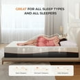 thumbnail image 4 of Sweetnight Whisper 14 inch Supportive Adult Gel Memory Foam Mattress, Full Size, 4 of 9