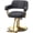 3-Black, variant on UBesGoo Barber Chair, Heavy Duty Salon Stool, Hydraulic Pump 360° Swivel, Black Gold