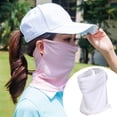 thumbnail image 4 of Mascarilla Cuello Pasamontañas Bufanda Ciclismo Blanco Sunnimix Bufanda de cara con polaina de cuello, 4 of 7