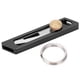 thumbnail image 2 of Cortador de caja de llavero, mini cuchillo, caja de paquete de empuje, abridor de cartas, cuchillo de bolsillo, empuje de engranaje, artesanía excepcional, 2 of 8