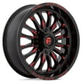 thumbnail image 2 of Fuel ARC 20" Wheels Red 33" Outlaw Max Tires Can-Am Commander Maverick Renegade Outlander Defender, 2 of 4
