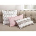 thumbnail image 7 of Fennco Styles Embroidered Geometric Moroccan Tile Decorative Throw Pillow, 7 of 7