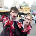 thumbnail image 2 of Accesorios de Disfraz Rotumaty Negro Rojo Aterrador para Halloween, 2 of 6