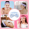 thumbnail image 2 of Diadema de punto facial para mujeres y niñas, spa, microfibra, lindo turbante, diadema con lazo, cuidado de la piel, tela de rizo, diademas peludas para lavar la cara, ducha, baño, banda para el, 2 of 5