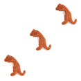 thumbnail image 2 of Juguete Molar Dinosaurio Artificial Reutilizable Methold Naranja, 2 of 6
