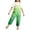 Green, variant on Kids Jumpsuits for Girls Gradient Tie-Dye Adjustable Strap Baggy Overalls Summer Teens Loose Rompers with Pockets
