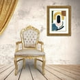 thumbnail image 3 of Popp, Grace 24x32 Gold Ornate Wood Framed with Double Matting Museum Art Print Titled - Shifting Shapes Collection B, 3 of 4