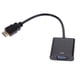 thumbnail image 2 of Adaptadores Adaptador 1080P Compatible Con Micro Hdmi / Compatible Con Mini Hdmi / Compatible Con Hdmi A Vga Con Audio (Negro), 2 of 8