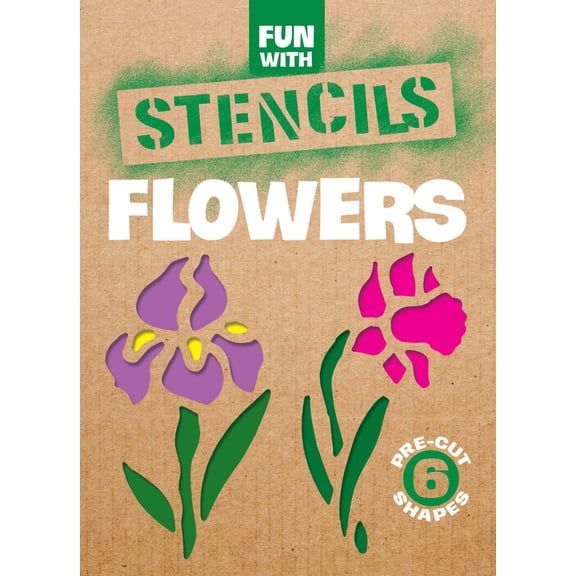Pre-Owned Fun with Flowers Stencils (Paperback) 0486259064 9780486259062
