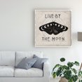 thumbnail image 3 of Trademark Fine Art 'Live by the Moon I' Canvas Art by Victoria Borges, 3 of 3