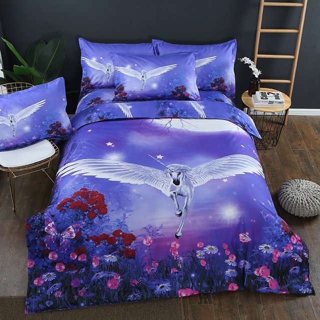 3D Printing Home Textile Basketball Sports Quilt Cover Three-piece Set Four-piece Bedding