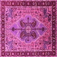 thumbnail image 1 of Ahgly Company Indoor Square Oriental Pink Industrial Area Rugs, 8' Square, 1 of 4