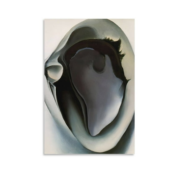 Clam And Mussel (1926) by Georgia OKeeffe Painting Poster Artworks Picture Print Poster Wall Art Painting Canvas Gift Decor Home Posters Decorative 16x24inch(40x60cm)