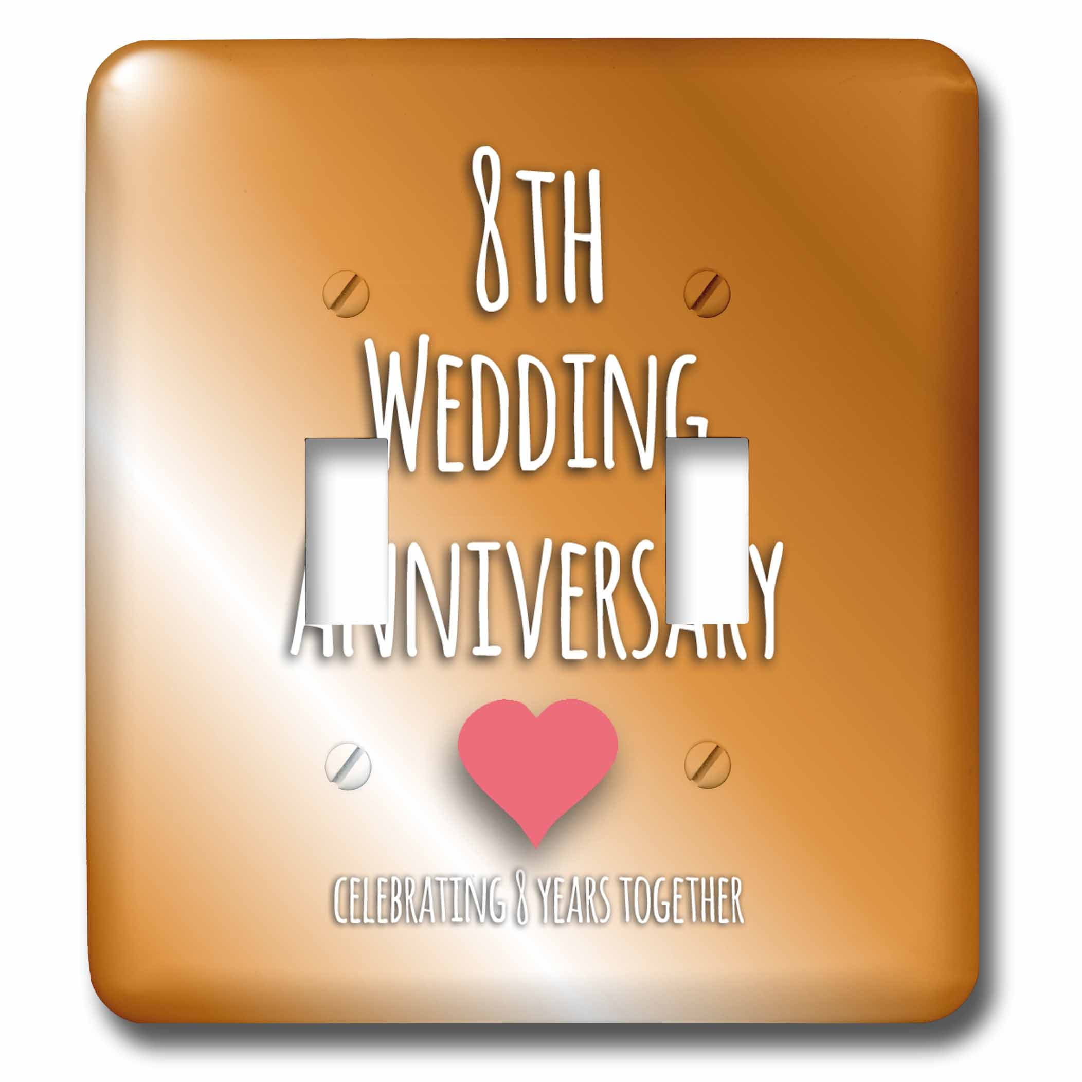 8th Wedding Anniversary gift Bronze celebrating 8 years together