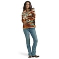 thumbnail image 2 of Wrangler® Women's Regular Fit Long Sleeve Sherpa Pullover, 2 of 6