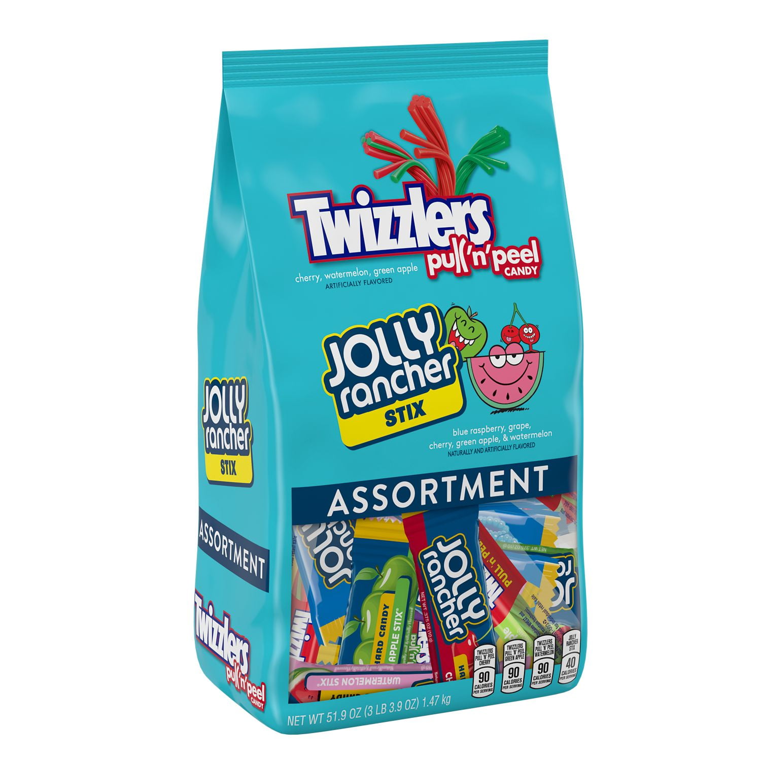 Buy Twizzlers Pull 'n' Peel and Jolly Rancher Assorted Chewy Candy, 51.