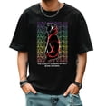 thumbnail image 2 of Men's T Shirts New Trendy Sports Shirt Round Neck Patterned Tee Loose style Creative Gifts for Friends L, 2 of 4