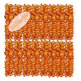 thumbnail image 1 of Collares hawaianos anaranjados Forellfit de Leis, paquete de 24 unidades, 105 cm, 1 of 4