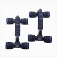 thumbnail image 3 of Barras de realce para gimnasio en casa, viajes, entrenamiento físico, ejercicio, mangos de flexión, equipo de ejercicio, azul, 1 par, 3 of 5