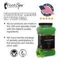 FOOT SPA Exfoliating Scrub Gel, 128 Oz Manicure, Pedicure and Body