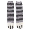 thumbnail image 1 of Qarigey Calcetines de animales, medias de lana Coral, medias de tubo, regalo de Navidad acogedor para invierno, accesorios para pies, ropa de mujer de Medias Gris Qarigey AP009904-02, 1 of 6