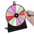 thumbnail image 3 of Prize Wheel|12 Slots Spin The Wheel Erasable|Roulette Fortune Turntable Tabletop for Corporate Event, 3 of 4