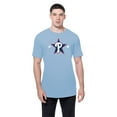 thumbnail image 6 of Men's New Era Light Blue Philadelphia Phillies 2025 MLB All-Star Game Workout T-Shirt, 6 of 7