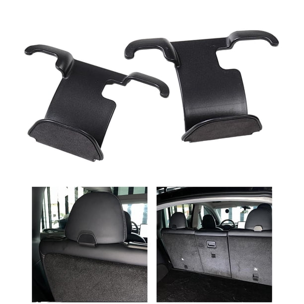 2 colgadores para reposacabezas de asiento de coche, organizador funcional para respaldo de asiento, ajuste portátil para Y, accesorios E Baoblaze Suspensión para reposacabezas de asiento de automóvil