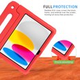 thumbnail image 6 of HDE iPad 10th Generation 10.9 inch Shockproof Case for Kids with Built-in Screen Protector Red, 6 of 6