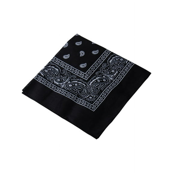 BlockBuster Costumes Cowboy Western Black Bandana Costume Accessory