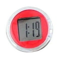 thumbnail image 2 of veasfak Mini Motorcycle Digital Clock Bike Handlebar Watch Motorcycle Clock for Vehicles Red, 2 of 9