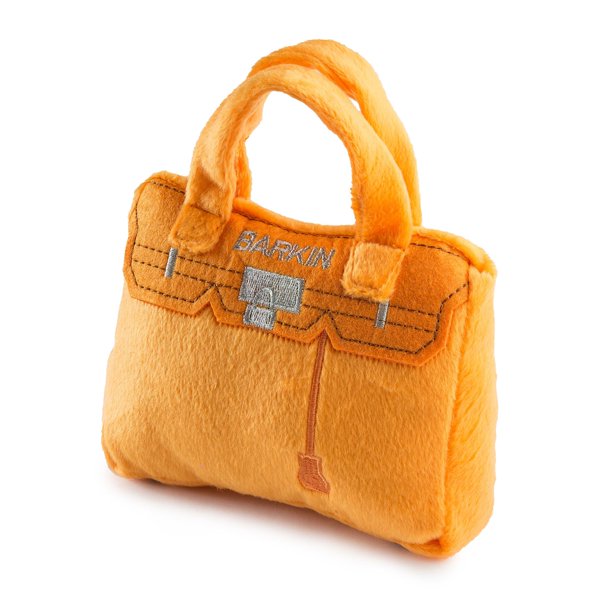 Haute Diggity Dog Barkin Bag - Juguetes Para Perros De Diseño De Felpa Con Chirriador Interactivo, Estimulante, Enriquecimiento Para Mascotas, Lavable A Máquina Y Materiales Seguros Para Todas Las Raz