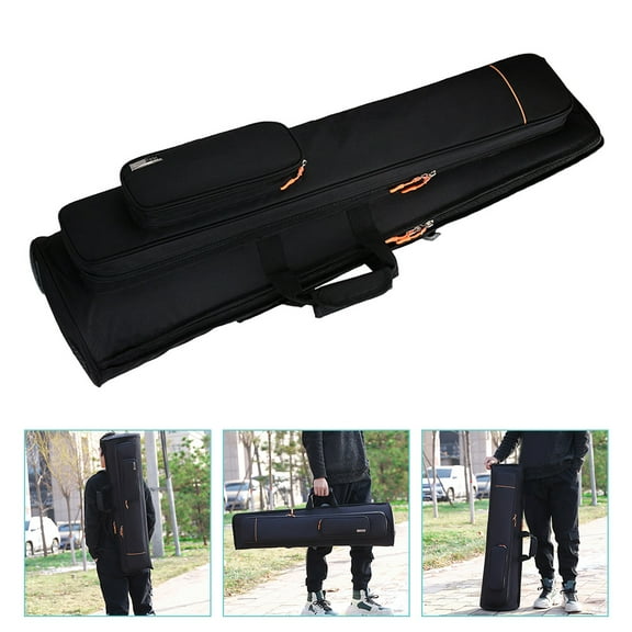 ORDDIART 1Pack Rectangular Trombone Travel Case for Musicians 36.16X10.22X10.22in