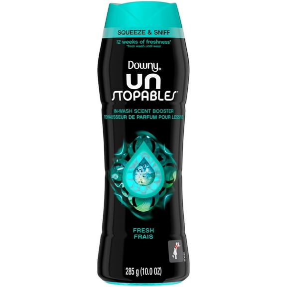 New 1PK Downy 76312 Unstoppables In-Wash Scent Booster Beads, Fresh Scent, 10 Oz, Each