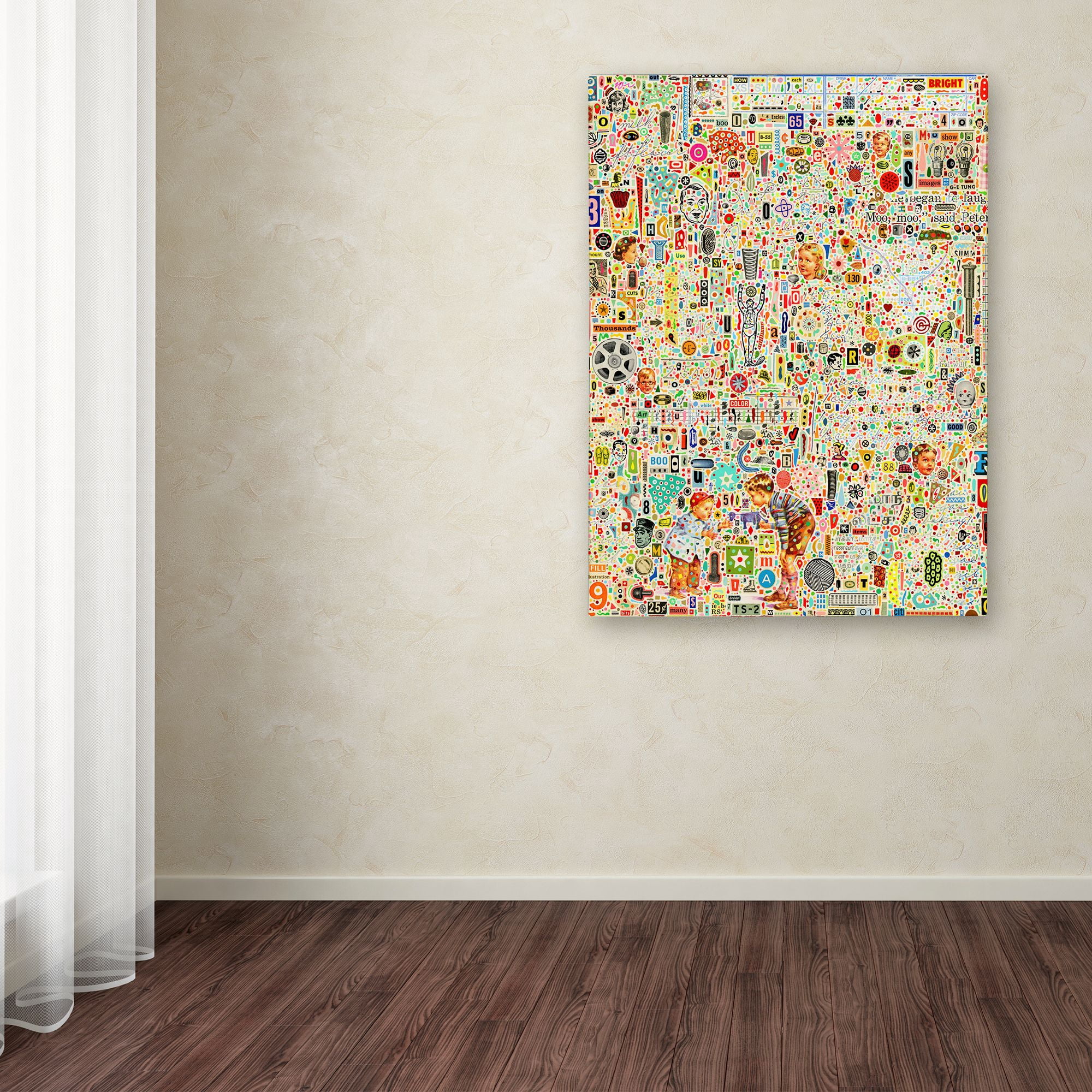 Trademark Fine Art 'Effloresce' Canvas Art by Colin Johnson