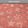 thumbnail image 7 of Star Chair Seating Cushion Set of 4, Moon and Stars Theme Pattern Starry Night Shooting Stars Space Galaxy Style, Seat Pads for Office with Anti-slip Backing, 16"x16", Coral White, by Ambesonne, 7 of 7