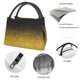 thumbnail image 4 of Disketp Gold Glitter Gradient Bolsa Térmica Estampada, Bolsa Térmica Aislante para Almuerzo, Playa y Campamento, 4 of 6