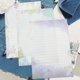thumbnail image 1 of unbranded Papel Para Escritura Clásico Con Y Floral Ideal Para Cartas Y Collages, 1 of 6