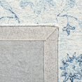 thumbnail image 4 of Safavieh Micro-Loop Leon Medallion Area Rug, Blue/Ivory, 5' x 5' Square, 4 of 8
